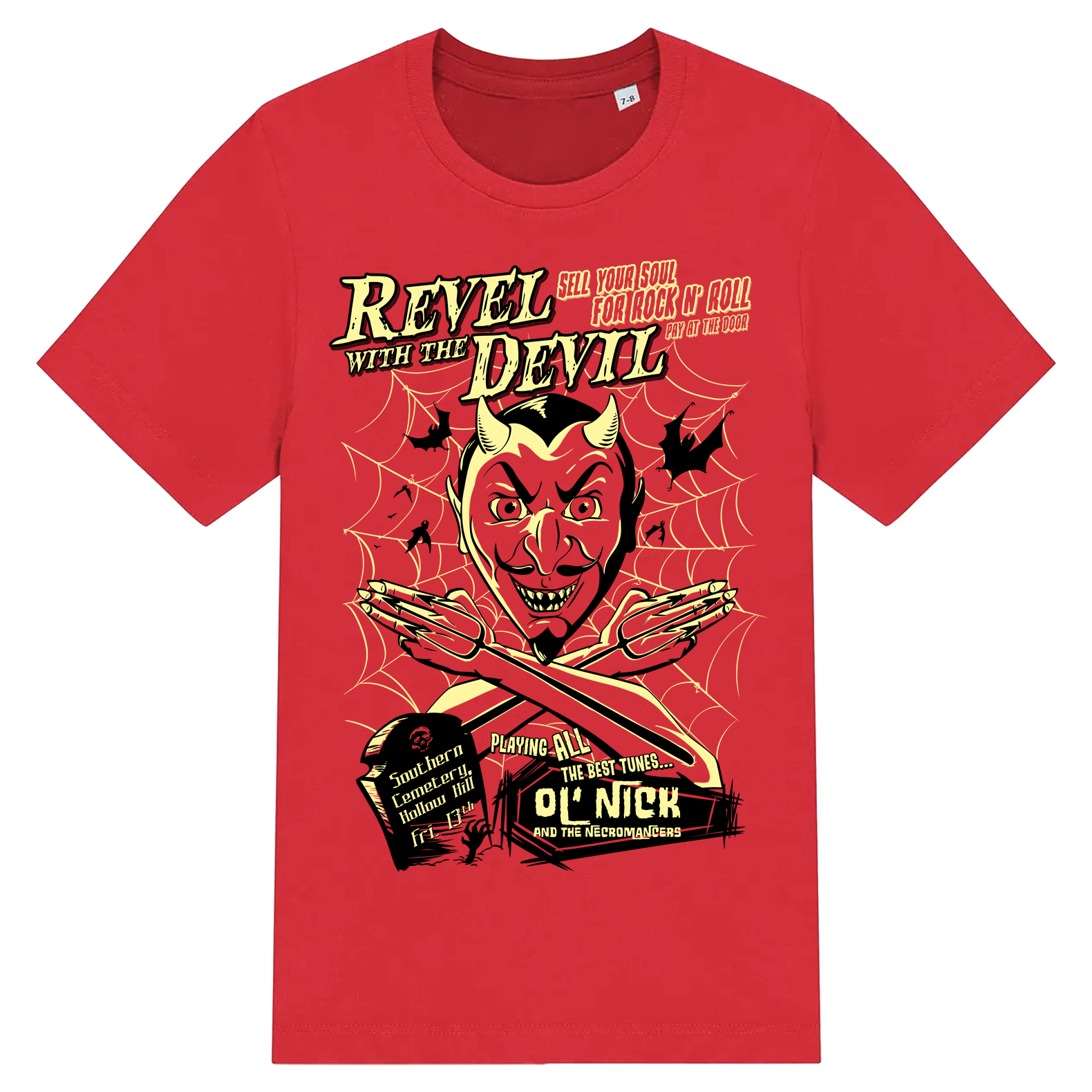 Revel with the Devil Kids T-Shirt - Hollow Hill Apparel